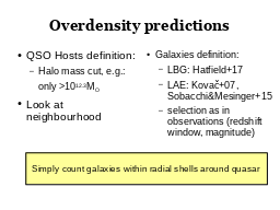 Model-independent seeding
Seeding efficiency  
eLISA will directly

High-z Quasar host environments are diverse

see Buchner et al. (in prep)